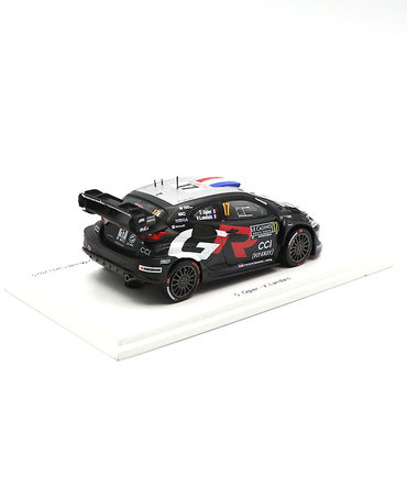 スパーク 1/43スケール トヨタ GR ヤリス ラリー1 ハイブリッド TOYOTA GAZOO Racing WRT 17号車 セバスチャン・オジエ / ヴァンサン・ロンデ 2025年 WRC モンテカルロ ラリー 優勝 /TGR_WRC