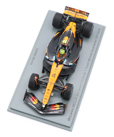 スパーク 1/43スケール マクラーレン F1 チーム MCL39 ランド・ノリス 2025年 オーストラリアGP 優勝 /25f1m