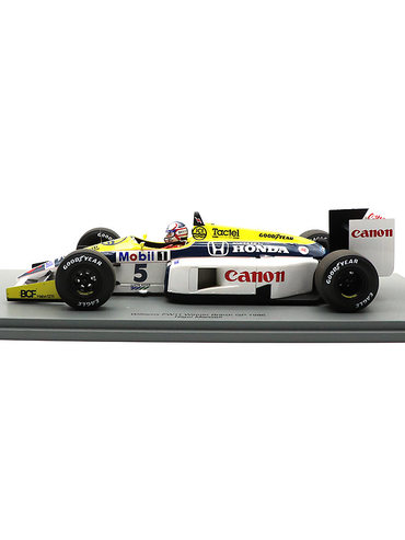 スパーク 1/18スケール ウィリアムズ ホンダ FW11 ナイジェル・マンセル 1986年 イギリスGP 優勝