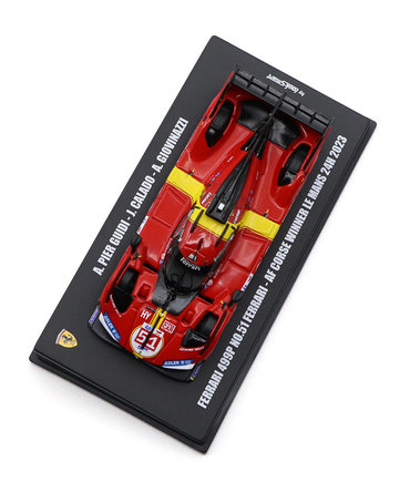 ルックスマート 1/64スケール フェラーリ 499P No.51 Ferrari AF Corse 2023年 ルマン24時間レース 優勝 /spk