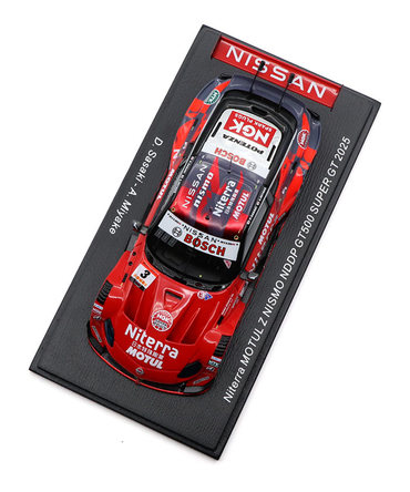 スパーク 1/43スケール Niterra MOTUL Z NISMO NDDP No.3 佐々木大樹 / 三宅淳詞 GT500 スーパーGT 2025年