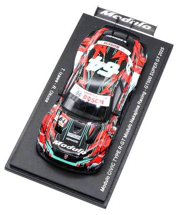 スパーク 1/43スケール Modulo CIVIC TYPE R-GT Modulo Nakajima Racing NO.64 伊沢拓也 / 大草りき スーパーGT 2024年 GT500