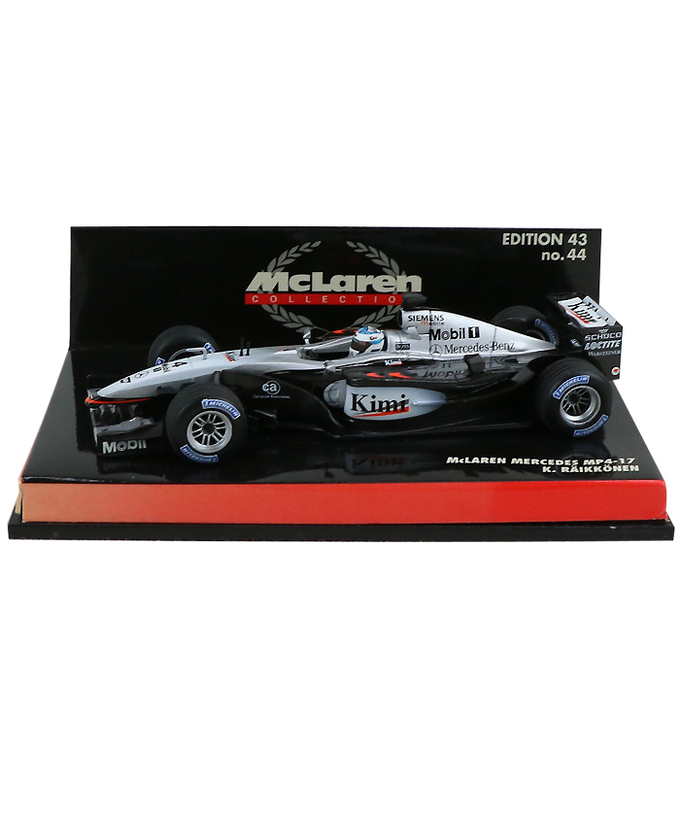 【海外並行品】ミニチャンプス 1/43スケール マクラーレン メルセデス MP4-17 キミ・ライコネン拡大画像