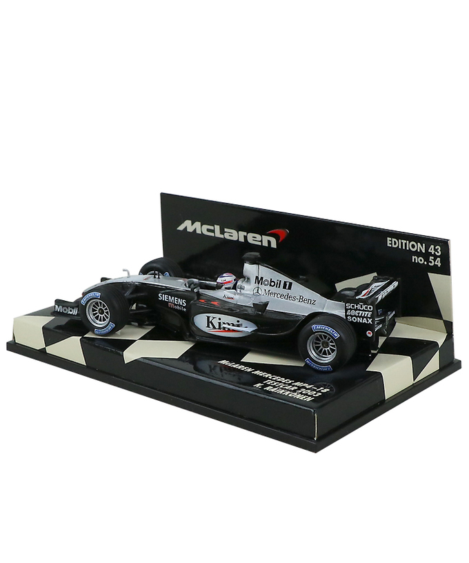 【海外並行品】ミニチャンプス 1/43スケール マクラーレン メルセデス MP4-18  キミ・ライコネン 2003年テストカー拡大画像