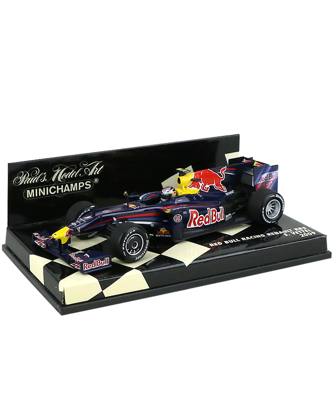 【海外並行品】ミニチャンプス 1/43スケール レッドブルレーシング ルノー RB5 セバスチャン・ベッテル 2009年/ARB拡大画像