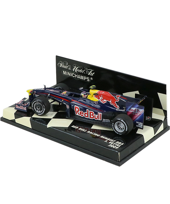 【海外並行品】ミニチャンプス 1/43スケール レッドブルレーシング ルノー RB5 セバスチャン・ベッテル 2009年/ARB拡大画像