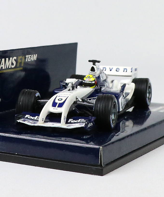 【海外並行品】ミニチャンプス 1/43スケール ウィリアズ BMW FW26 ラルフ・シューマッハ　2004年拡大画像