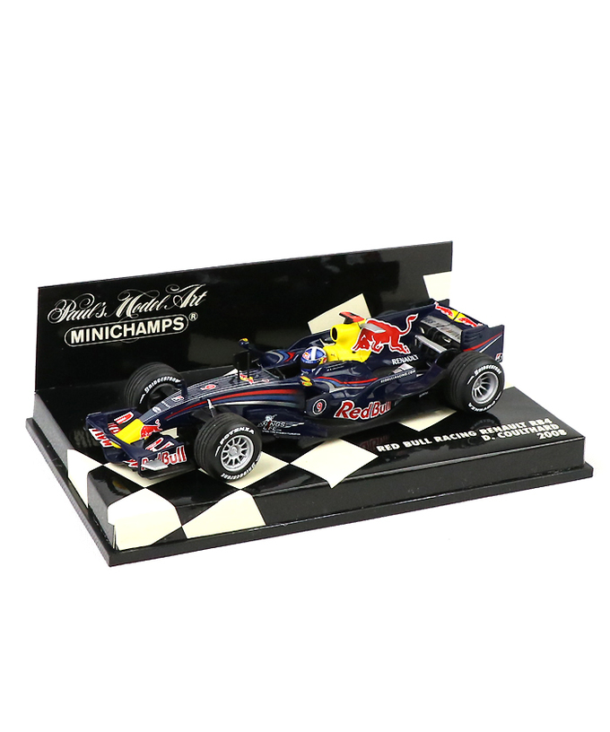 【海外並行品】ミニチャンプス 1/43スケール レッドブル レーシング ルノー RB4 デビッド・クルサード　2008年/ARB拡大画像