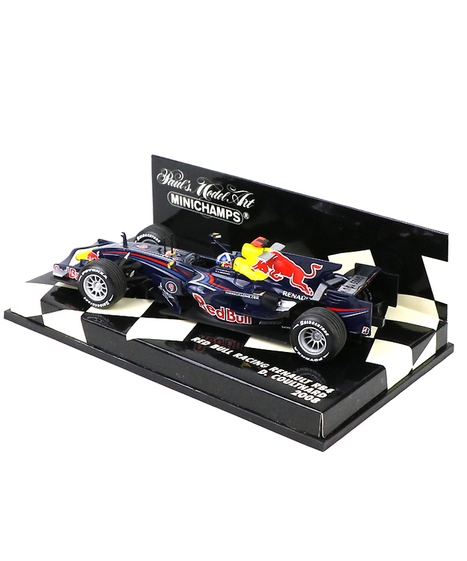 【海外並行品】ミニチャンプス 1/43スケール レッドブル レーシング ルノー RB4 デビッド・クルサード　2008年/ARB拡大画像