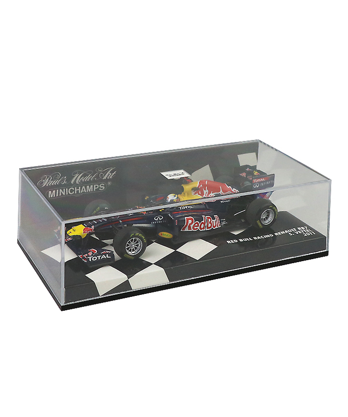 【海外並行品】ミニチャンプス 1/43スケール レッドブル レーシング ルノー RB7 セバスチャン・ベッテル　2011年/ARB拡大画像