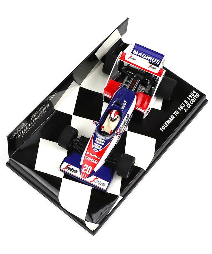 ミニチャンプス 1/18 トールマンハート TG184 フランスGP チェコット