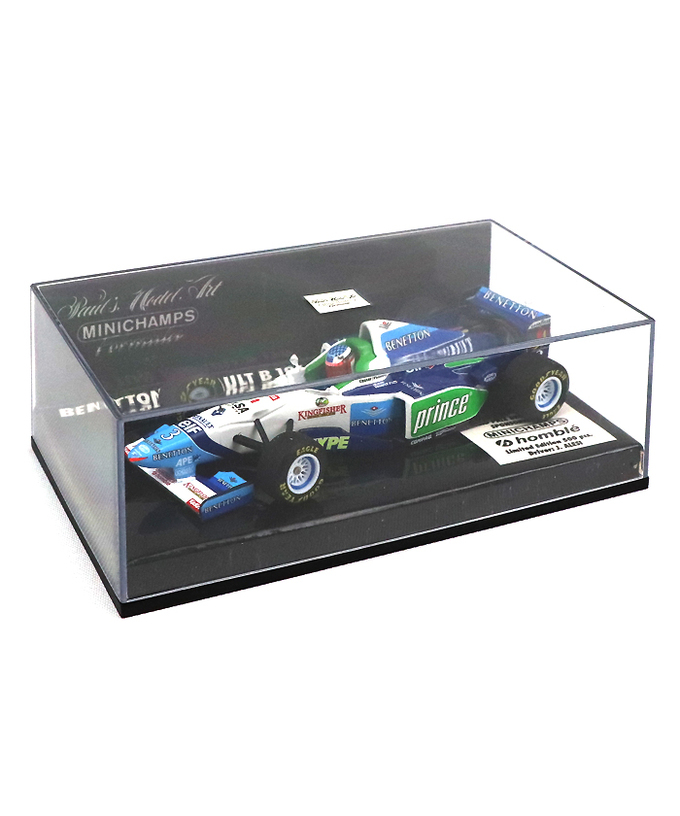 【海外並行品】ミニチャンプス 1/43スケール  homble ベネトン ルノー B196 ジャン・アレジ 1996年拡大画像