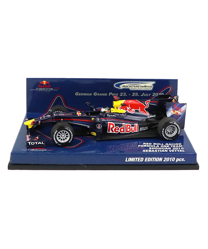 【海外並行品】ホッケンハイム別注 ミニチャンプス 1/43スケール レッドブル レーシング フォーミュラーワンチーム 2010ショーカー セバスチャン・ベッテル拡大画像