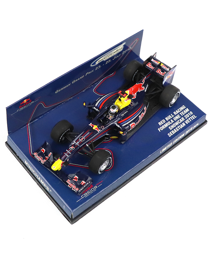 【海外並行品】ホッケンハイム別注 ミニチャンプス 1/43スケール レッドブル レーシング フォーミュラーワンチーム 2010ショーカー セバスチャン・ベッテル拡大画像