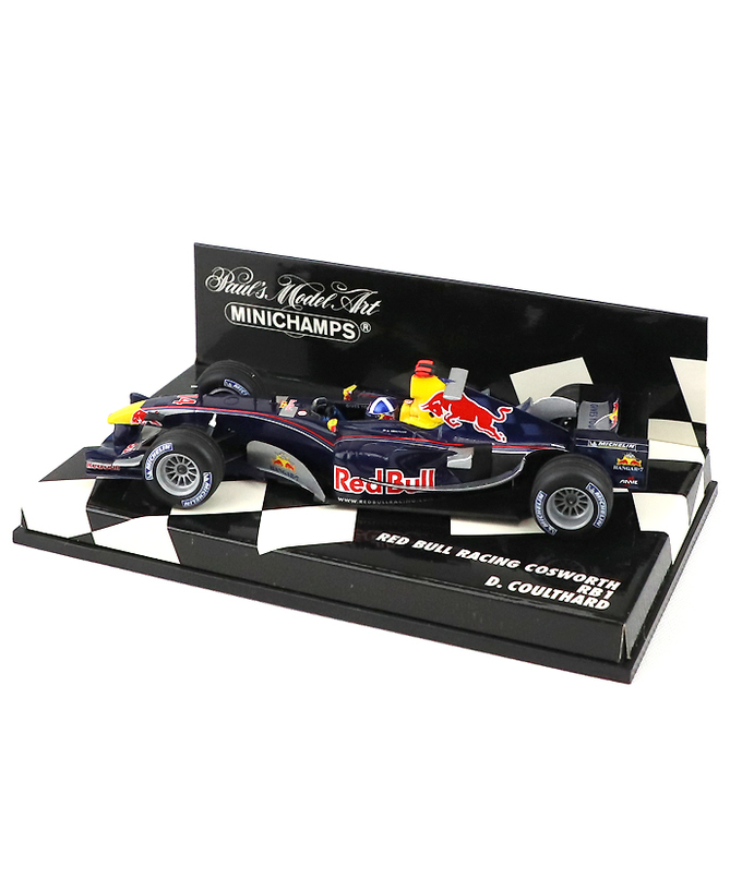 【海外並行品】ミニチャンプス 1/43スケール レッドブルレーシング コスワース RB1 デビッド・クルサード 2005年/ARB拡大画像