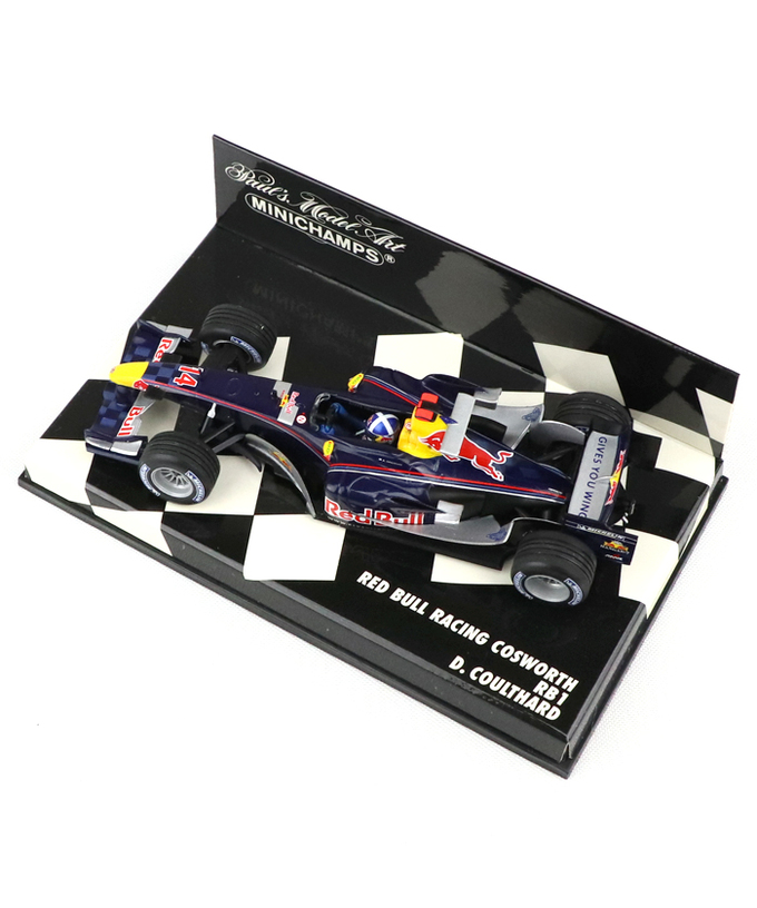 【海外並行品】ミニチャンプス 1/43スケール レッドブルレーシング コスワース RB1 デビッド・クルサード 2005年/ARB拡大画像