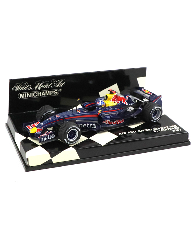 【海外並行品】ミニチャンプス 1/43スケール レッドブルレーシング ルノー RB3 デビッド・クルサード 2007年 /ARB拡大画像