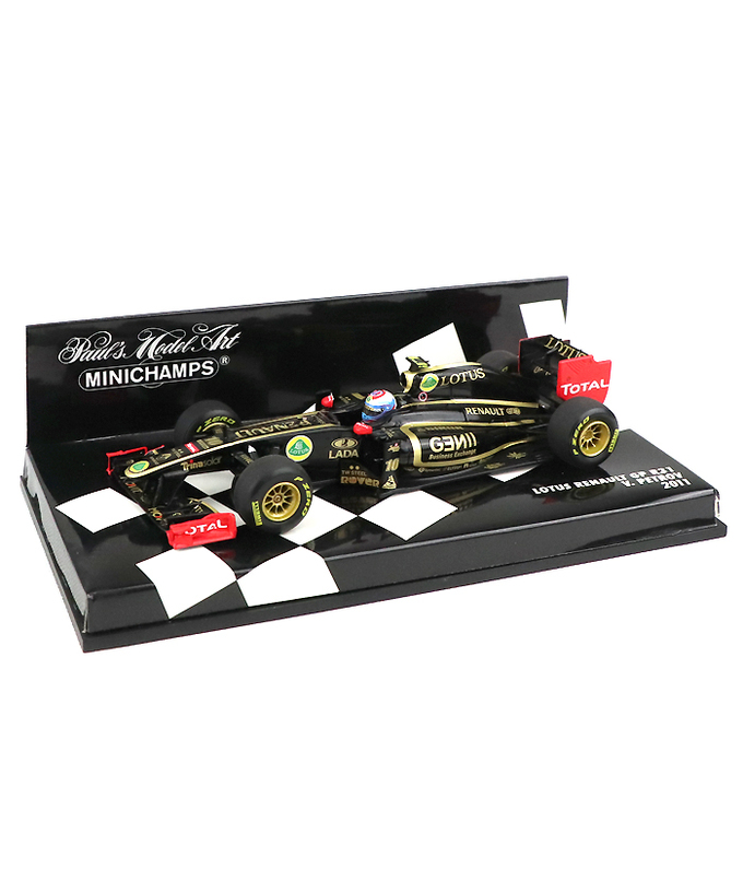 【海外並行品】ミニチャンプス 1/43スケール ロータス ルノー GP R31 ヴィタリー・ペトロフ 2011拡大画像