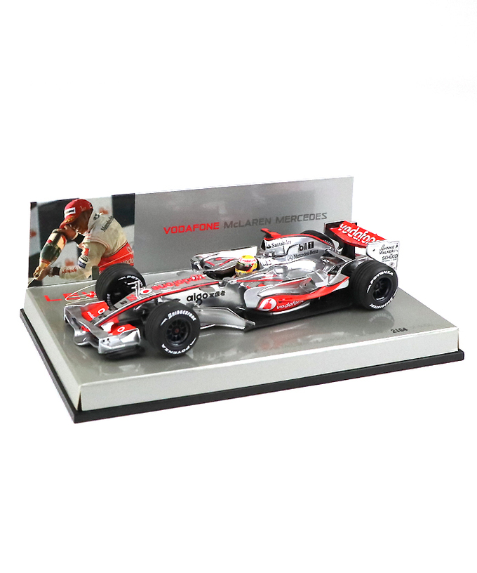 【海外並行品】マクラーレンチーム別注 ミニチャンプス 1/43スケール  ボーダフォン マクラーレン メルセデス 2008年 ショーカー ルイス・ハミルトン拡大画像
