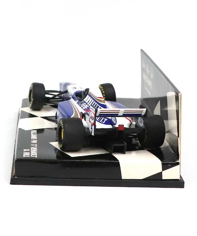 【海外並行品】ミニチャンプス 1/43スケール ウィリアムズ ルノー FW17 デーモン・ヒル 1995年拡大画像