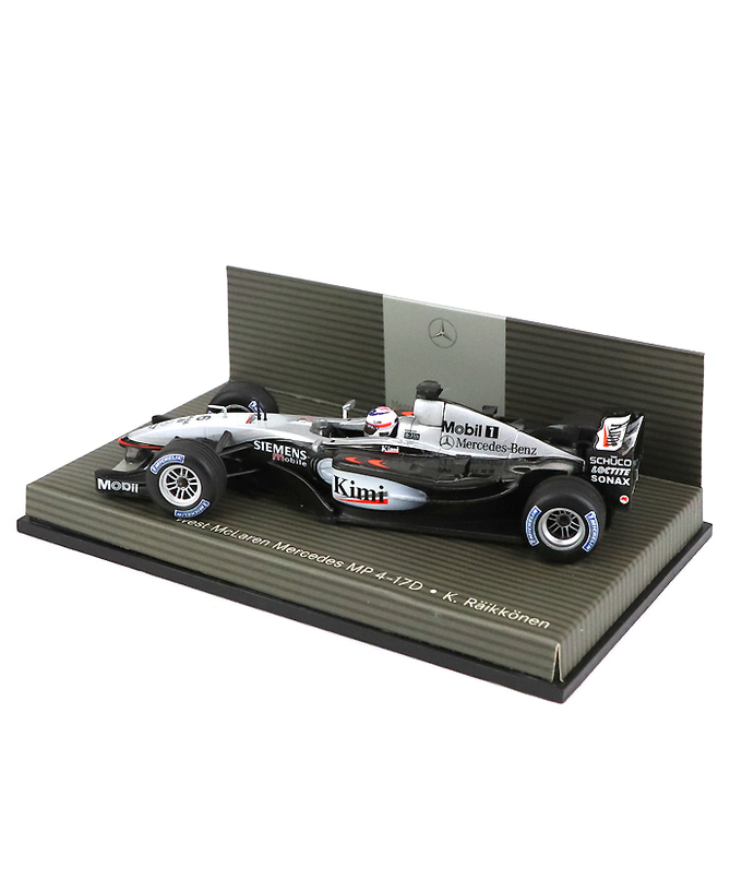 【海外並行品】メルセデスベンツディーラー別注ミニチャンプス 1/43スケール マクラーレン メルセデス MP4-17D キミ・ライコネン 拡大画像