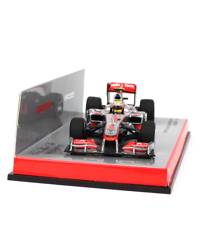 【海外並行品】マクラーレンチーム別注 ミニチャンプス 1/43スケール ボーダフォン マクラーレン メルセデス MP4-25 ルイス・ハミルトン 2010年拡大画像