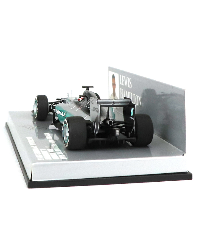 【海外並行品】ミニチャンプス 1/43スケール メルセデス AMG ペトロナス F１チーム W06 ハイブリッド ルイス・ハミルトン 2015年オーストラリアGP優勝　拡大画像