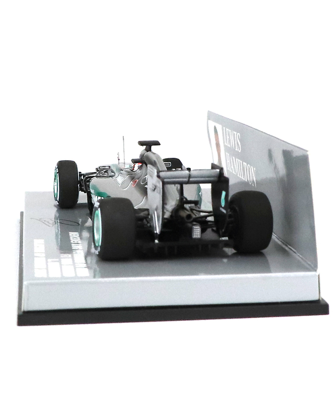 【海外並行品】ミニチャンプス 1/43スケール メルセデス AMG ペトロナス F１チーム W06 ハイブリッド ルイス・ハミルトン 2015年マーレーシアGP優勝拡大画像