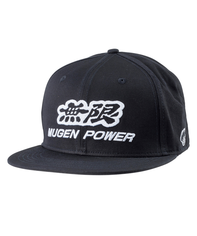 無限 MUGEN POWER フラット キャップ ブラック拡大画像