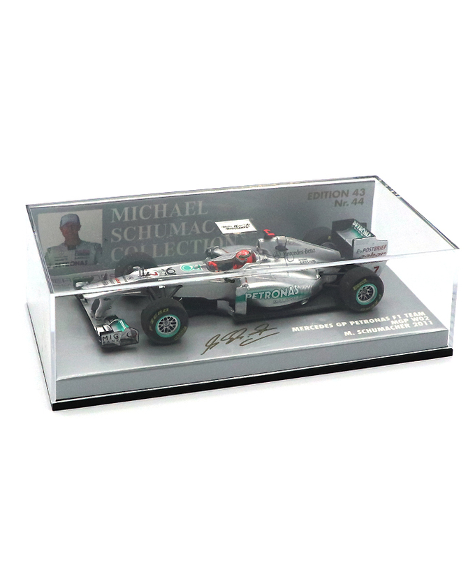 【海外並行品】ミニチャンプス 1/43スケール メルセデスGP ペトロナス F1 チーム MGP W02 ミハエル・シューマッハー 2011年 #44拡大画像