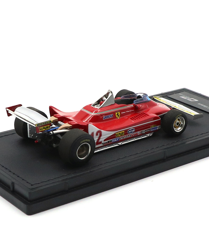 トップマルケス 1/43スケール フェラーリ 312T4 ジル・ビルニューブ 1979年フランスGP拡大画像