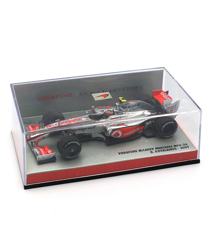 【海外並行品】マクラーレン チーム別注 ミニチャンプス 1/43スケール ボーダフォン マクラーレン メルセデス MP4/24 ヘイキ・コバライネン 2009年拡大画像