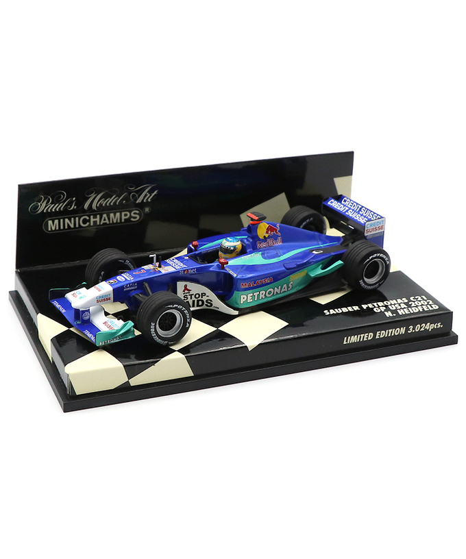 1/43 ミニチャンプス F1 Red Bullザウバー N.ハイドフェルド