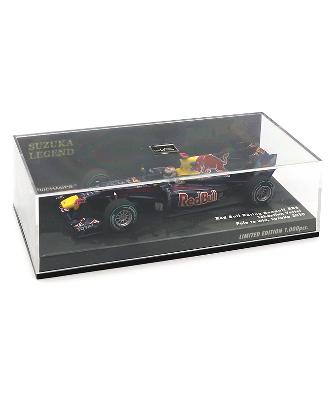 ミニチャンプス 鈴鹿サーキット別注 1/43スケール レッドブル レーシング ルノー RB6 セバスチャン・ベッテル 2010年日本GP ポールトゥウィン /ARB拡大画像