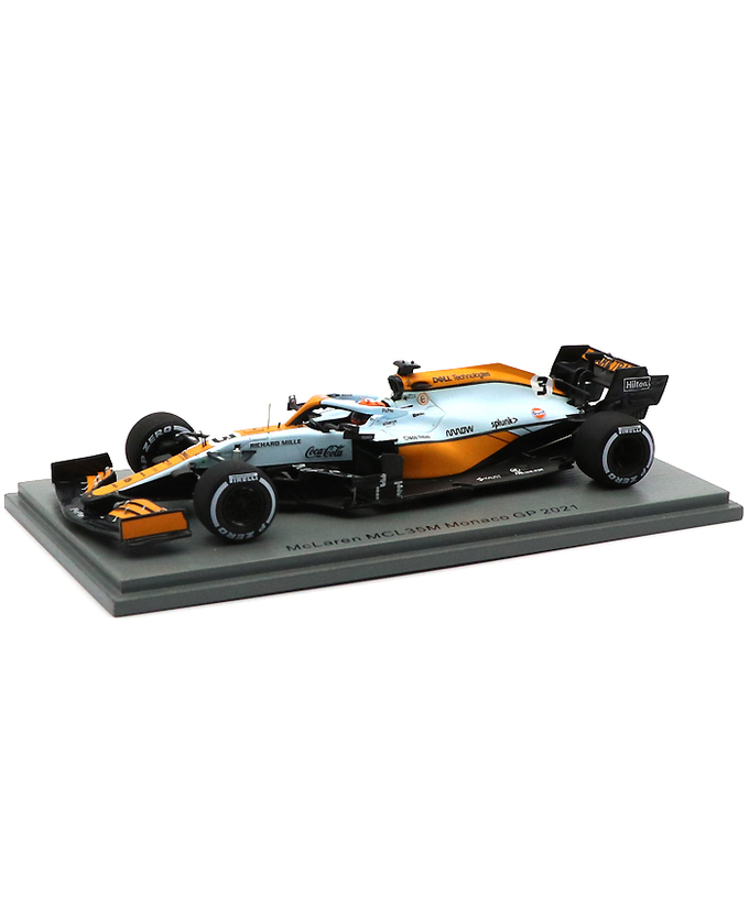 3 マクラーレン 1 43スケール スパーク 1 43スケール マクラーレン Mcl35m ダニエル リカルド 21年 モナコgp Euro Sports公式通販