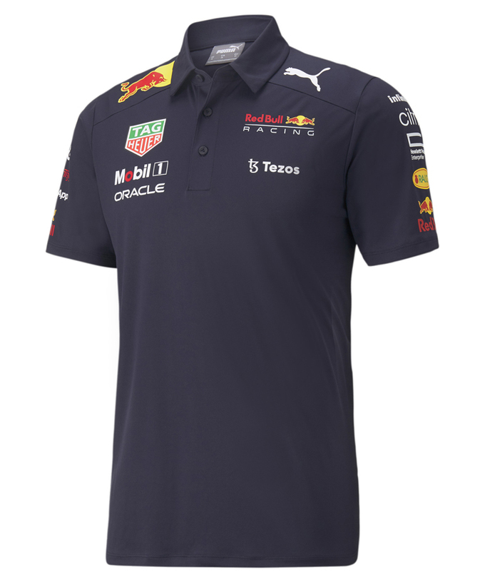 2022 オラクル・レッドブルレーシングF1 チーム支給品 ポロシャツ Lサイズ 非売品 フェルスタッペン ペレス PUMA 日本GP HONDA 