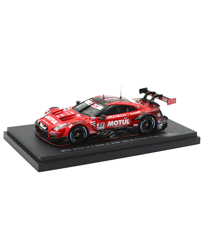 シルバー/レッド 未開封 エブロ1/ 43 MOTUL GT-R 2020 Rd.6 - ミニカー
