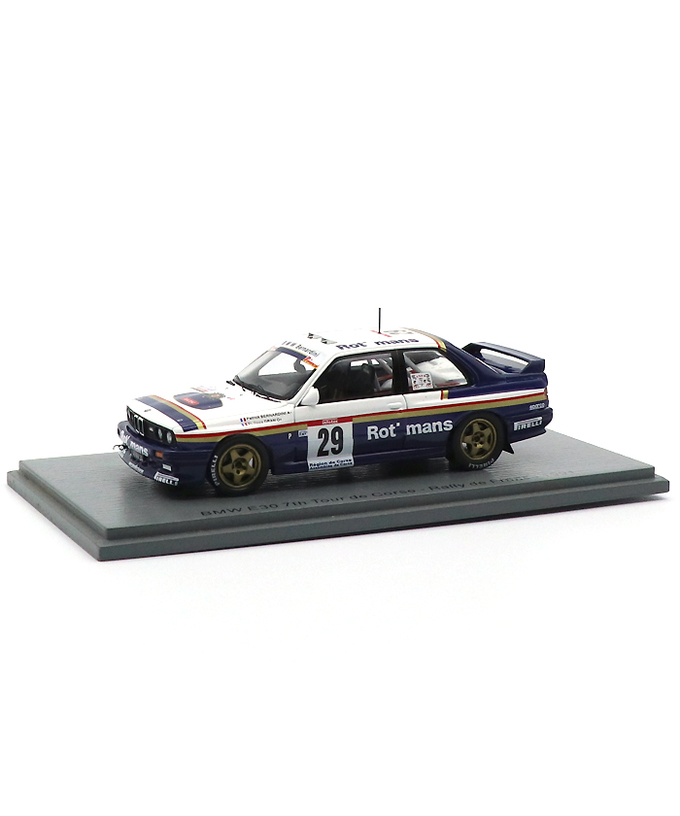 スパーク 1/43スケール BMW E30 29号車 パトリック・バナーディーニ 1991年 ツールドコルス ラリー デ フランス拡大画像