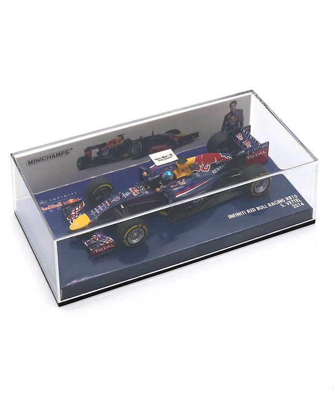 【海外並行品】ミニチャンプス 1/43スケール インフィニティ レッドブル レーシング RB10 セバスチャン・ベッテル 2014年　/ARB拡大画像