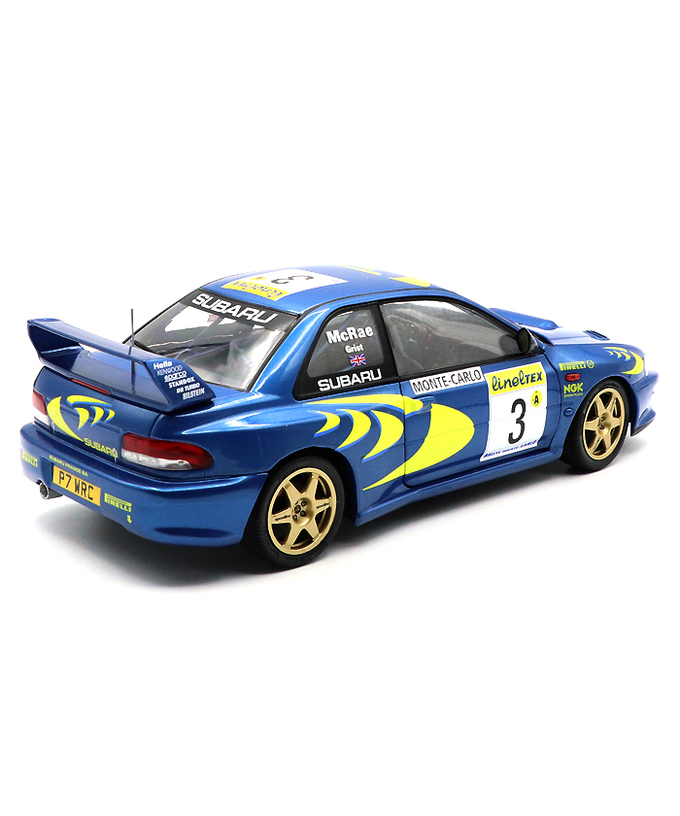 ソリド 1/18スケール スバル インプレッサ 22B コリン・マクレー/ニッキー・グリスト 1998年 WRC モンテカルロラリー拡大画像