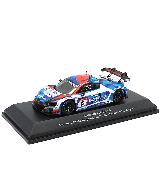 アウディ別注 スパーク 1/43スケール アウディ R8 LMS GT3 アウディスポーツ・チーム・フェニックス 2022年 ニュルブルクリンク 24時間レース 優勝拡大画像