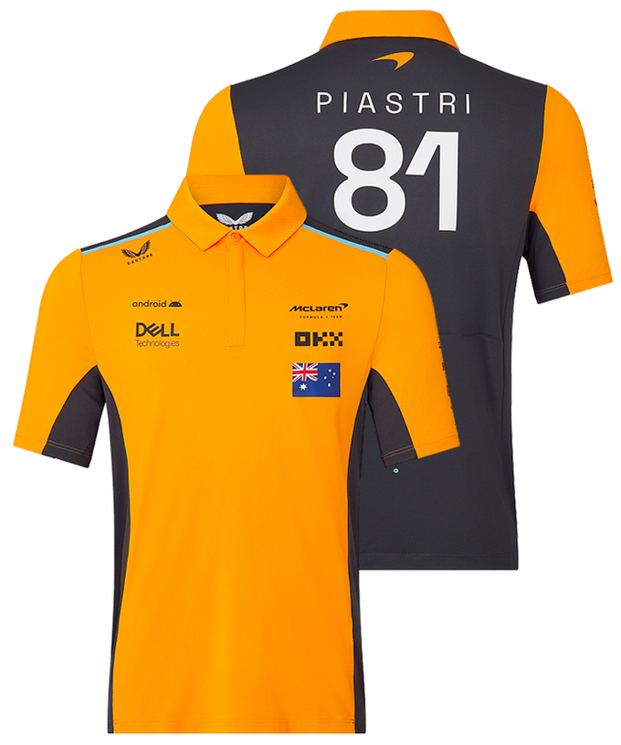 F1マクラーレン ポロシャツ GULFカラー F1マクラーレン ポロシャツ GULFカラー