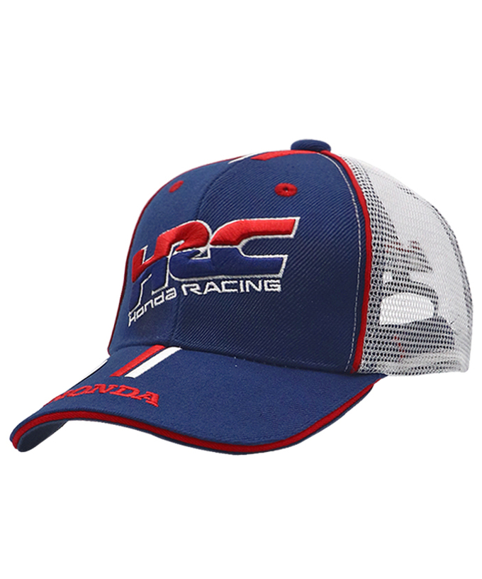 HRC Honda RACING オフィシャル レーシング ロゴ メッシュキャップ ネイビー拡大画像