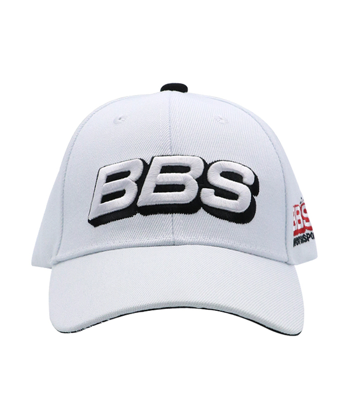 BBS オフィシャル ベースボール キャップ ホワイト拡大画像