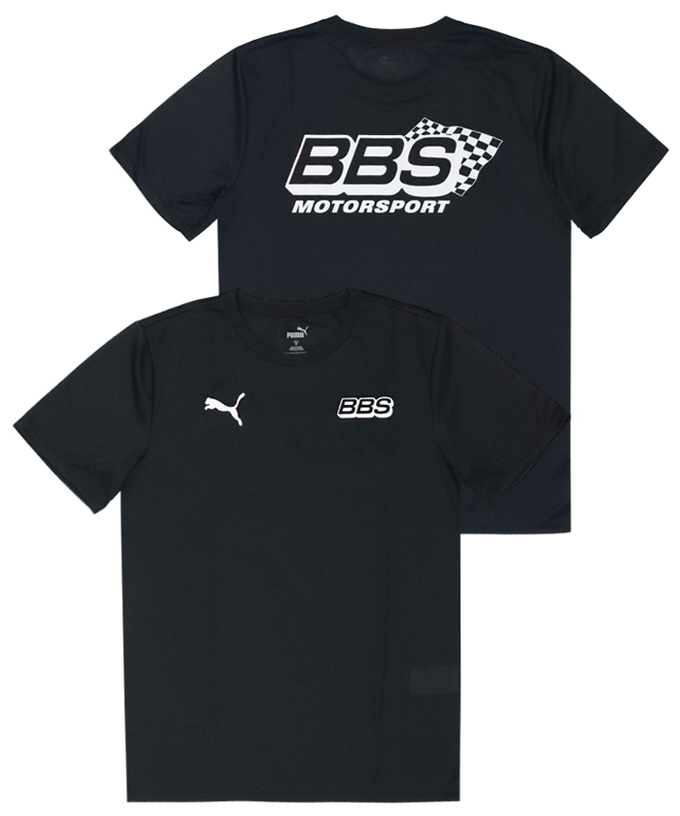 BBS オフィシャル PUMA Tシャツ ブラック拡大画像