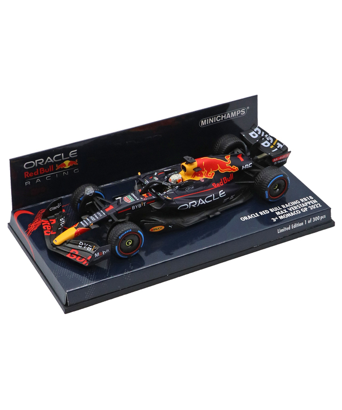 ミニチャンプス 1/43スケール オラクル レッドブル レーシング RB18 マックス・フェルスタッペン 2022年 モナコGP 3位入賞 /ARB/msa拡大画像