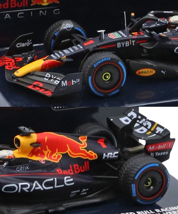 ミニチャンプス 1/43スケール オラクル レッドブル レーシング RB18 マックス・フェルスタッペン 2022年 モナコGP 3位入賞 /ARB/msa拡大画像