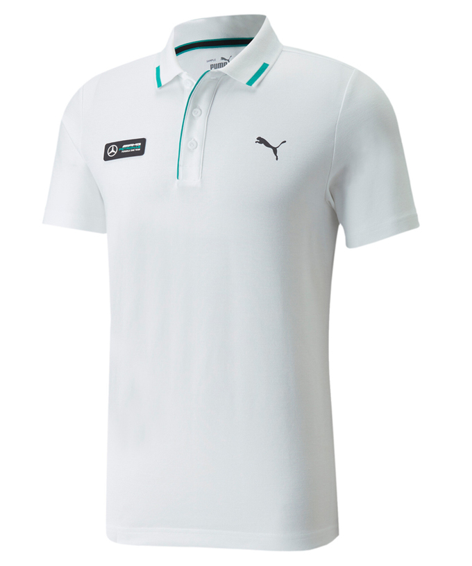 メルセデス|ポロシャツ・シャツ|【50％オフセール】PUMA メルセデス AMG ペトロナス F1 チーム ベーシックポロシャツ ホワイト  23SS/LS-W｜EURO SPORTS公式通販