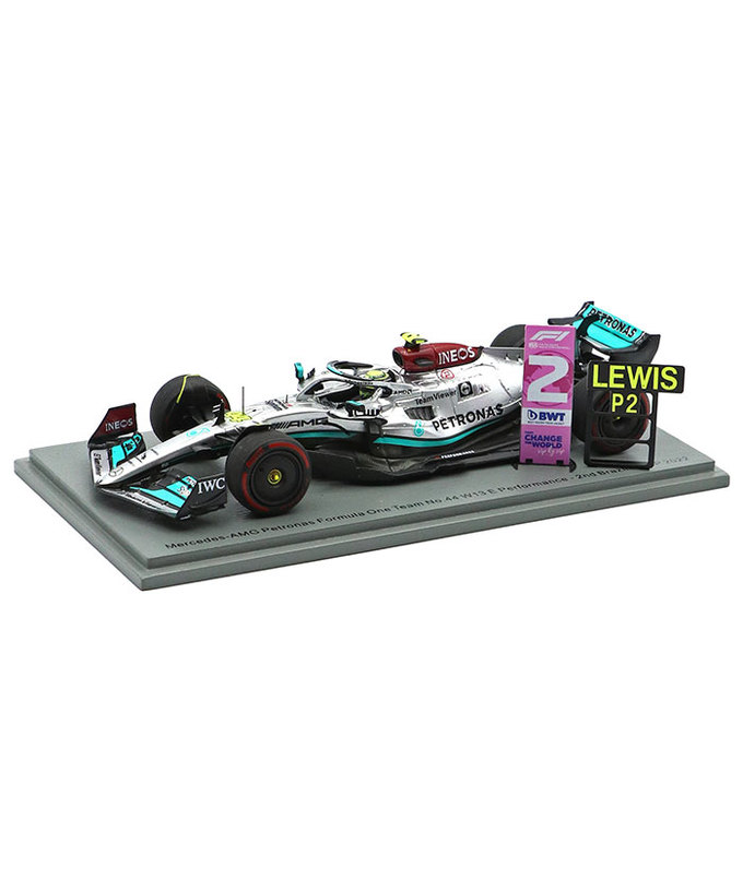 スパーク 1/43スケール メルセデス AMG ペトロナス F1 W13 E パフォーマンス ルイス・ハミルトン 2022年 ブラジルGP拡大画像