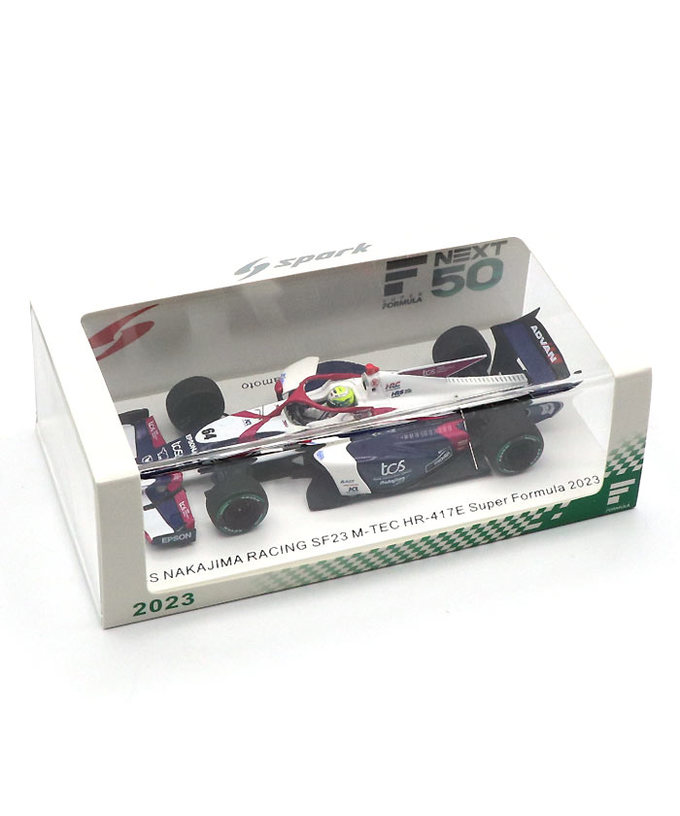 スパーク 1/43スケール TCS NAKAJIMA RACING SF23 ホンダ M-TEC HR-417E NO.64 山本尚貴 2023年 スーパーフォーミュラ /msl 拡大画像